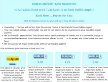 Tablet Screenshot of irelandbytaxi.com